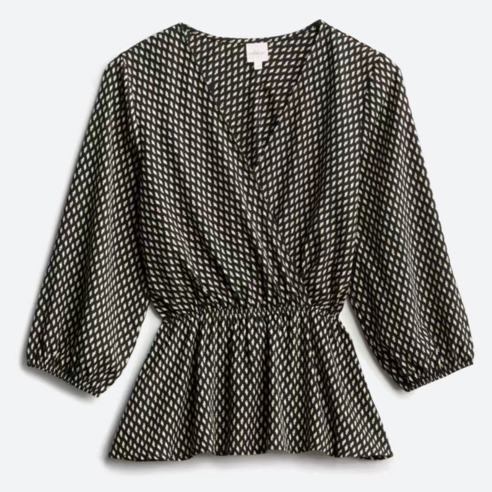 Kaileigh Peplum Blouse XL “Colbe”